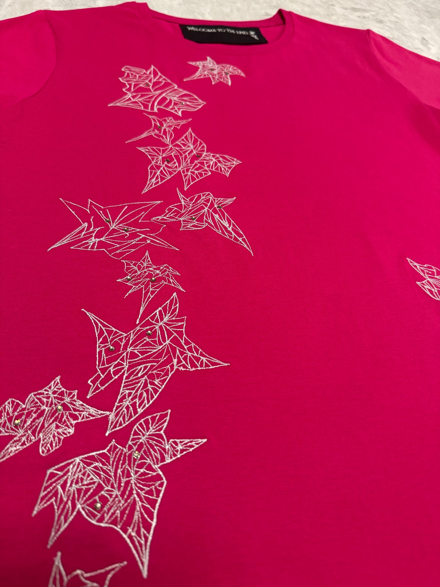 Emerge Women's T-Shirt (Fuchsia/Silver)