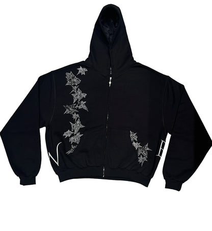 EMERGE Zip-Up Hoodie (SILVER)