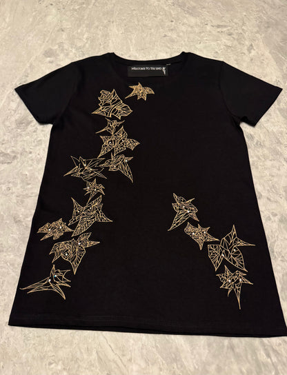 Emerge Women's T-Shirt (Black/Gold)