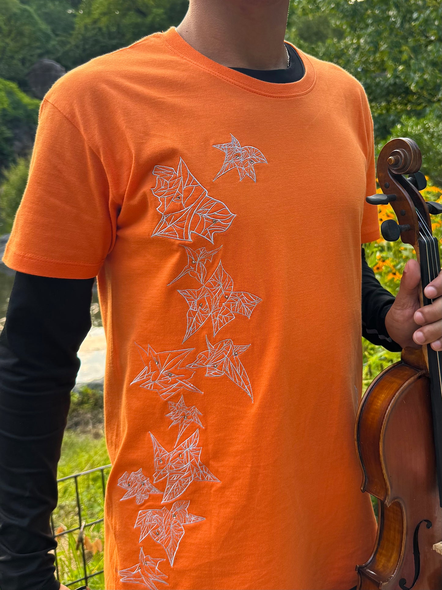 Emerge T-Shirt (Orange/Silver)
