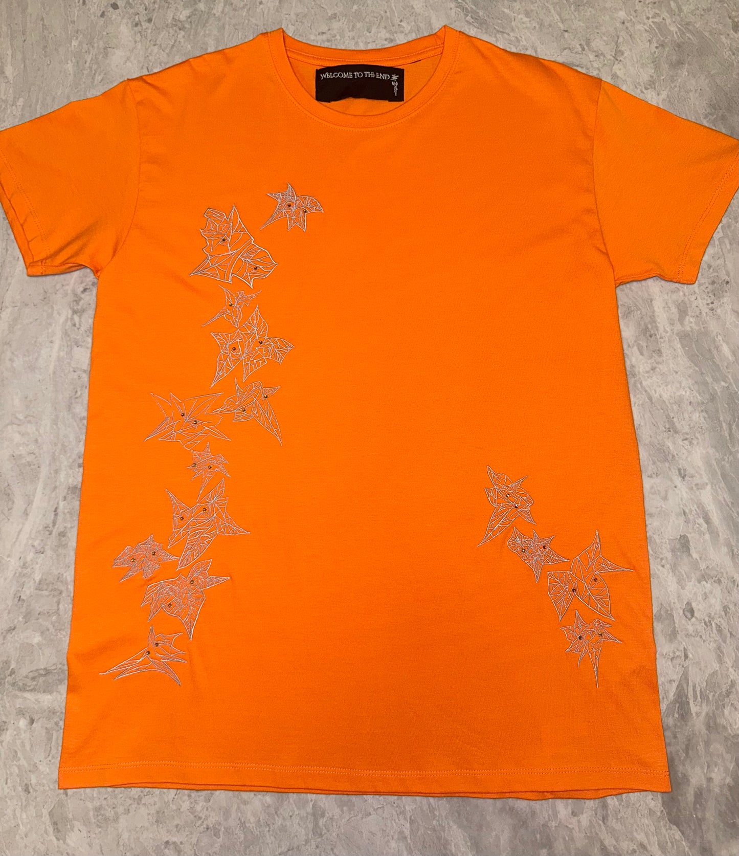 Emerge T-Shirt (Orange/Silver)