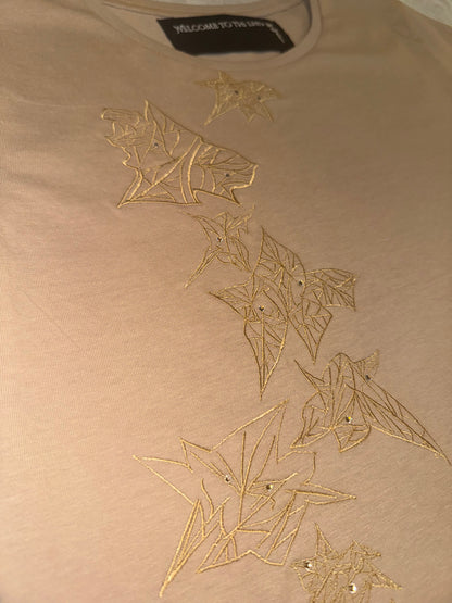 Emerge Women's T-Shirt (Sand/Gold)