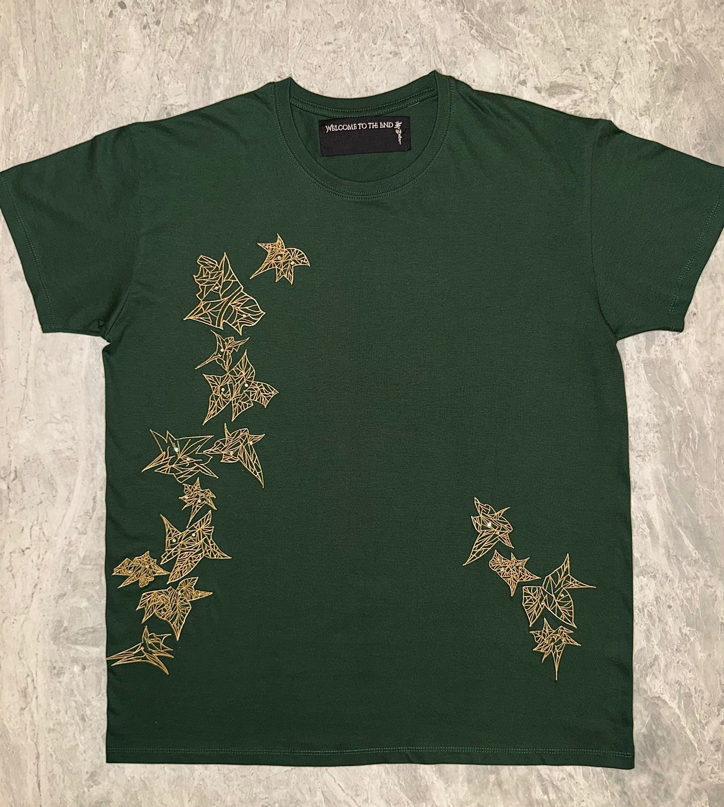 Emerge T-Shirt (Forest Green/Gold)