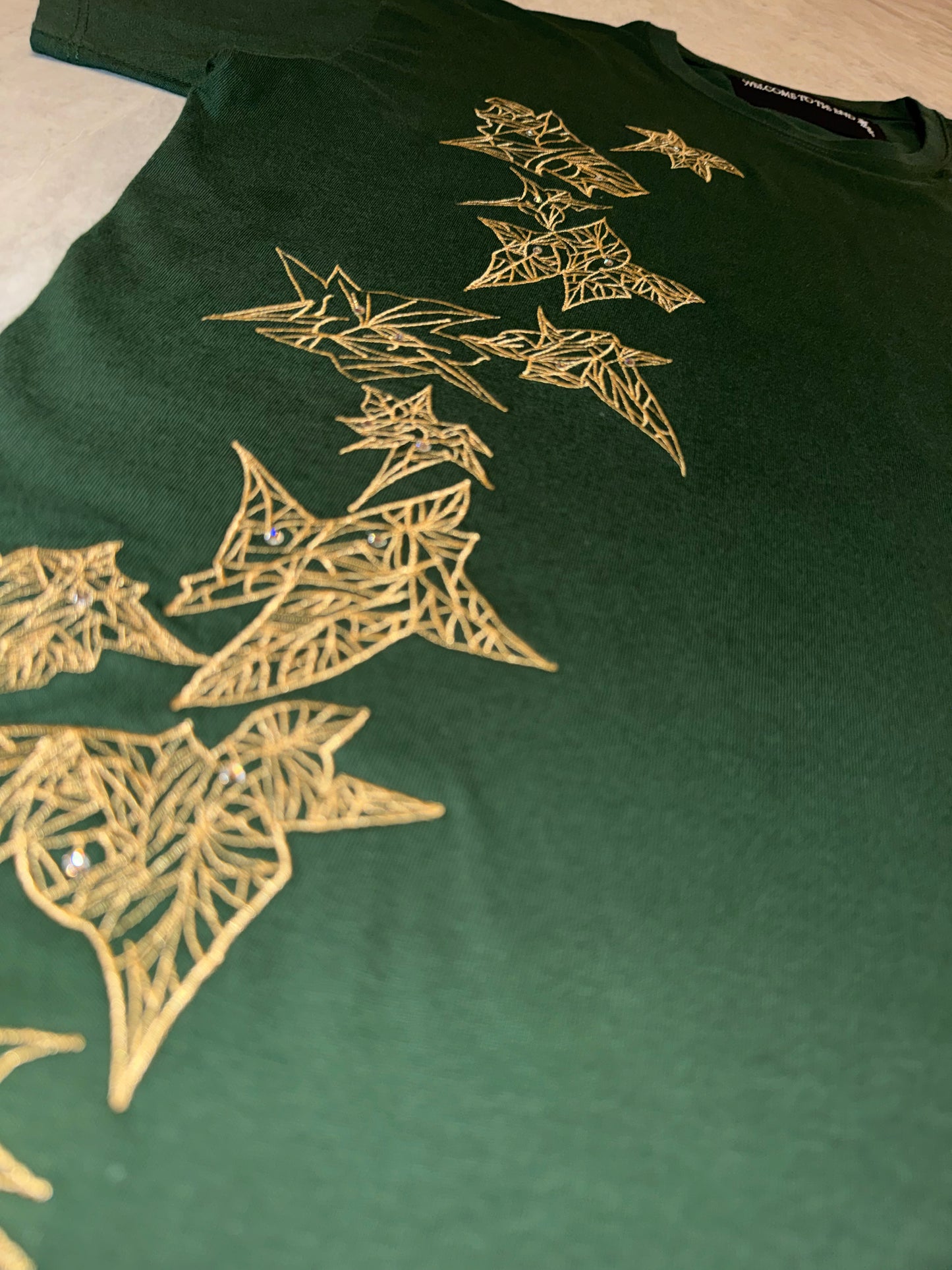 Emerge T-Shirt (Forest Green/Gold)