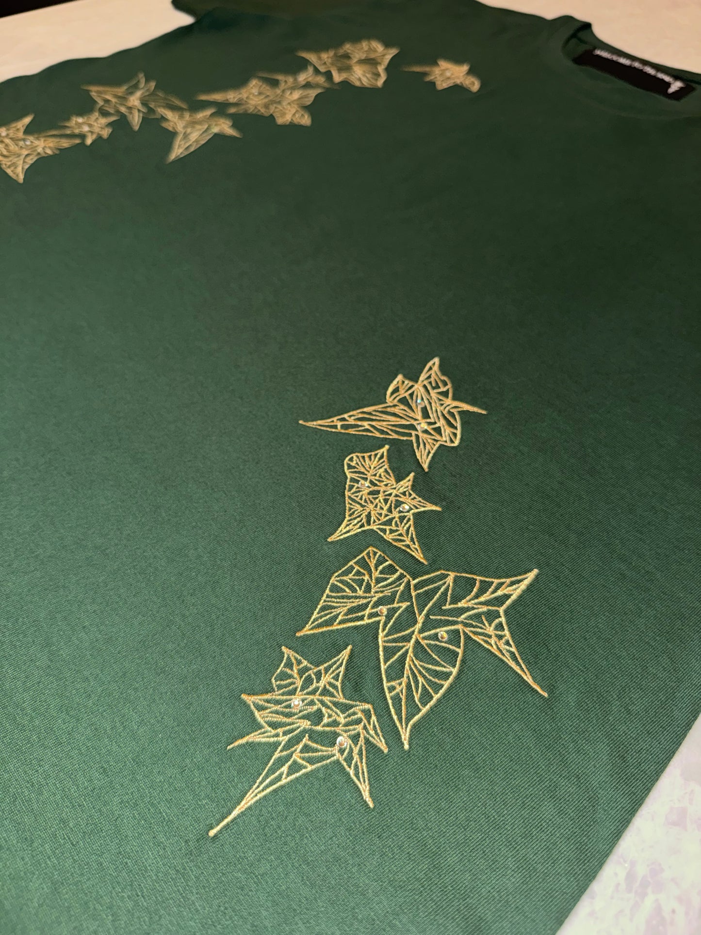 Emerge T-Shirt (Forest Green/Gold)