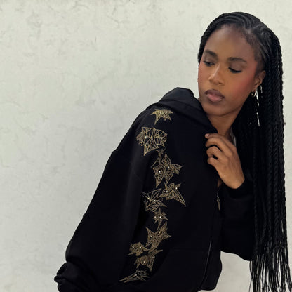 EMERGE Zip-Up Hoodie (GOLD)