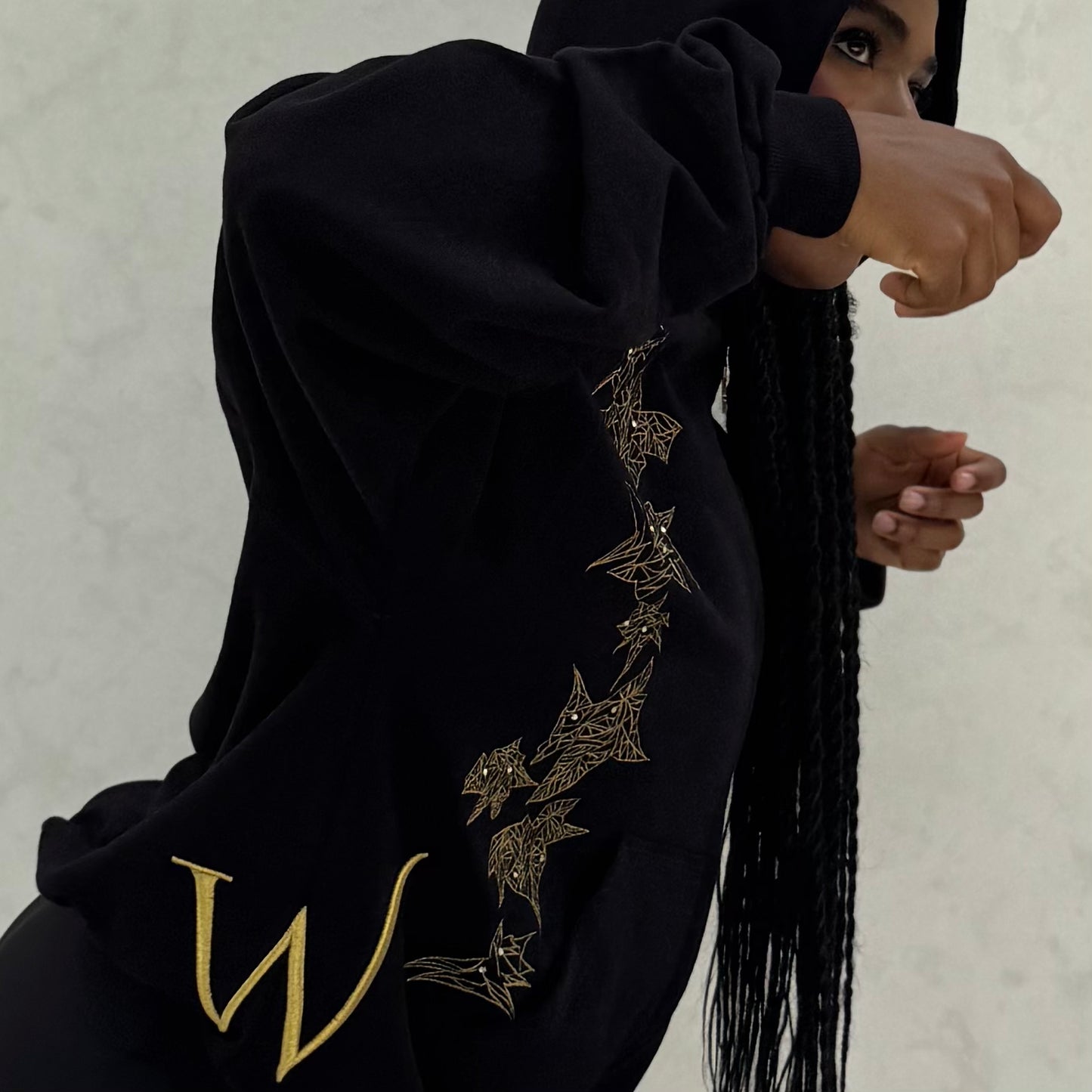 EMERGE Zip-Up Hoodie (GOLD)