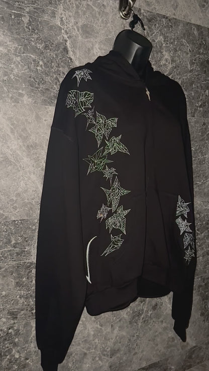 EMERGE Zip-Up Hoodie (SILVER)